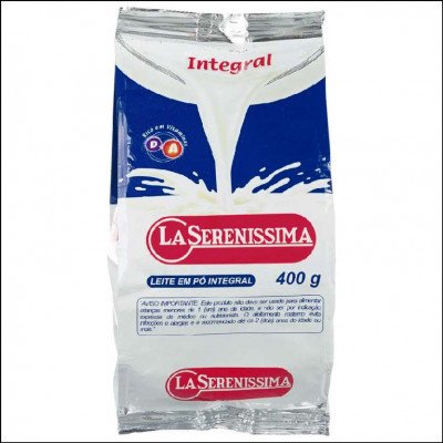 Leite em Pó Integral Instantâneo La Serenissima