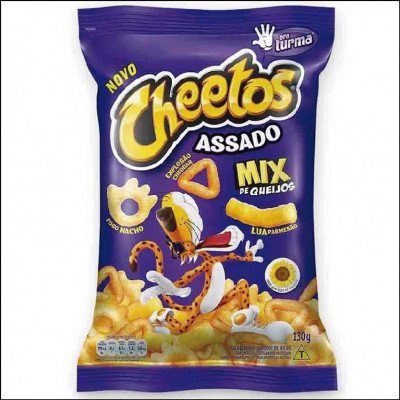 Salgadinhos Elma Chips Cheetos Assado Mix de Queijo