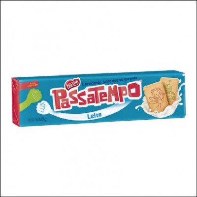 Biscoito Passatempo Nestlé Leite