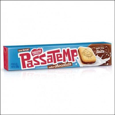 Biscoito Passatempo Recheado Chocolate