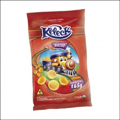 Salgadinho Keleck Max Bacon