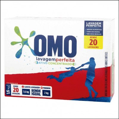 Sabão em Pó Omo Lavagem Perfeita