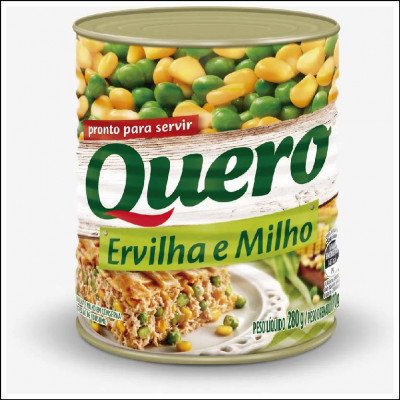 Ervilha E Milho Verde Quero Lata