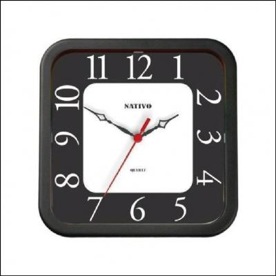 Relógio de Parede Nativo Preto