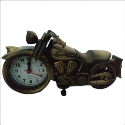 Relógio Despertador Motocicleta Harley Davidson Bronze