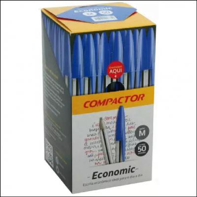 Caneta Compactor Azul