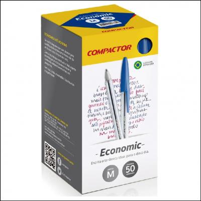 Caneta Compactor Preta