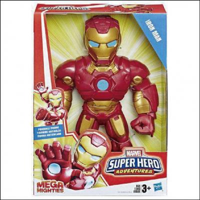 Boneco Iron Man Playskool Mega Mighties