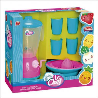 Liquidificador Infantil Chef Com Acessórios Usual Brinquedos