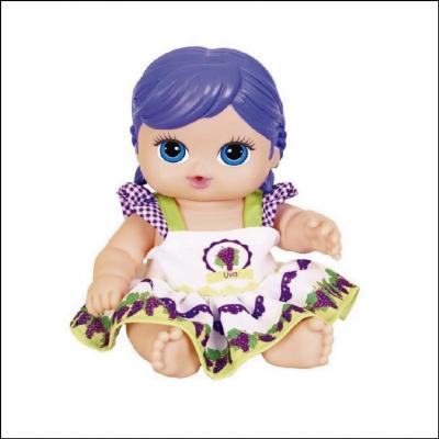 Boneca Coleção Frutinhas Uva Cotiplás