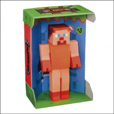 Boneco Super Blocks Laranja Adijomar
