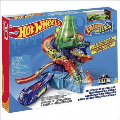 Pista Estacão Científica Color Shifters Hot Wheels