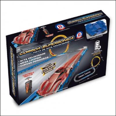 Pista Corrida Supersonica Alta Velocidade Polibrinq