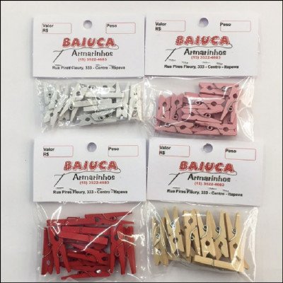 Mini Pregador de Madeira - imagem 1