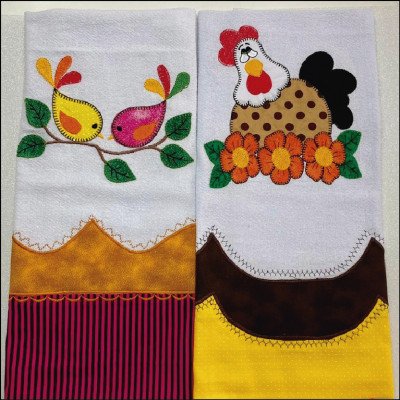 Pano de Prato com Barrado