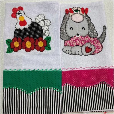 Pano de Prato com Barrado - imagem 2