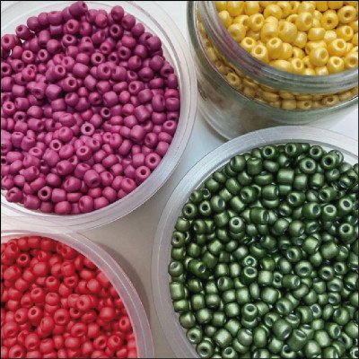 Miçangas Várias Cores