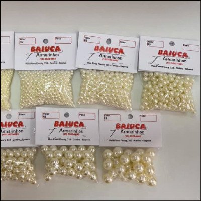 Pérolas Vários Tamanhos e Cores - imagem 6