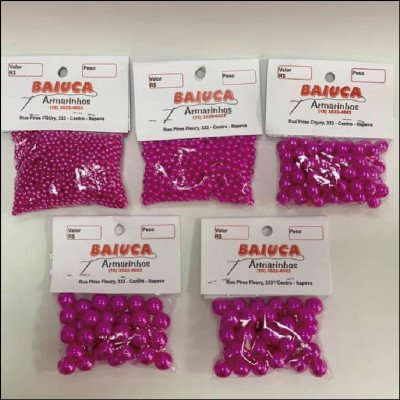 Pérolas Vários Tamanhos e Cores - imagem 2