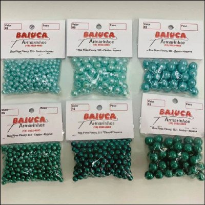 Pérolas Vários Tamanhos e Cores - imagem 1