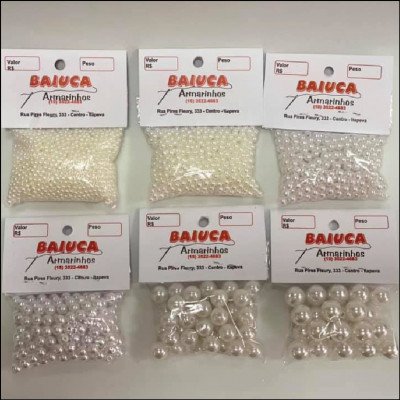 Pérolas Vários Tamanhos e Cores - imagem 5