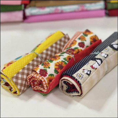 Kit tecido 100% algodão - imagem 1