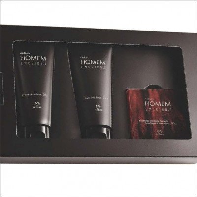 Kit Presente Natura Homem Emocione Para Barba