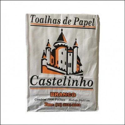 Toalhas de Papel Branco Castelinho