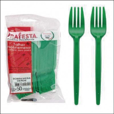 Talher de Sobremesa Verde Prafesta