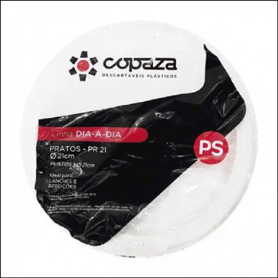 Prato Descartável Copaza
