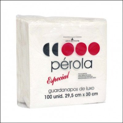 Guardanapos de Papel Pérola Especial