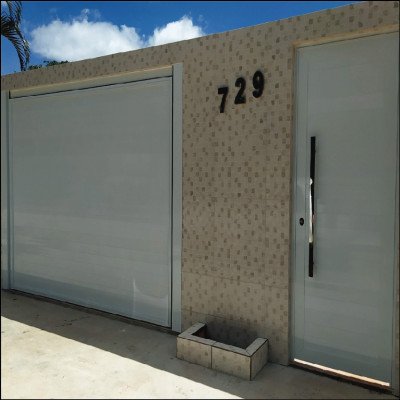Portão de Garagem e Social em Alumínio