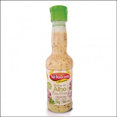 Molho Cremoso de Alho com Ervas Sol Nascente
