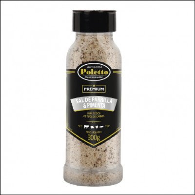 Sal De Parrilla e Pimenta Poletto
