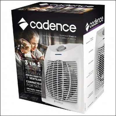 Aquecedor Portátil Cadence 3 em 1
