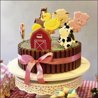 Bolo de Kit Kat Com Recheio Trufado