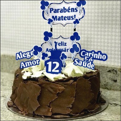 Bolo Dois Amores Redondo