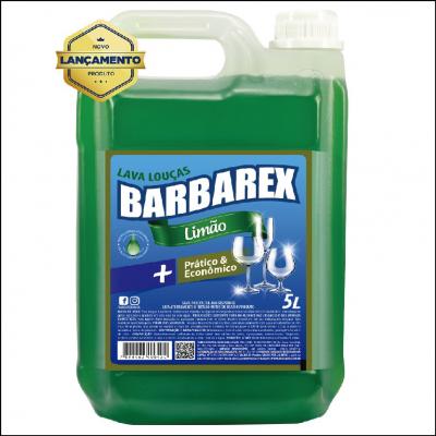 Detergente Lava Louças Barbarex Limão 5 Lts