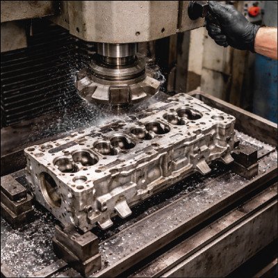 Usinagem de Cabeçote