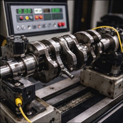 Balanceamento Estático ou Dinâmico do Virabrequim