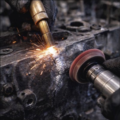 Serviço de Correção de Trincas por Soldagem e Retífica