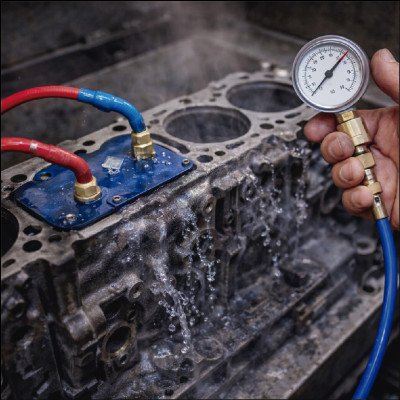 Teste de Pressão e Estanqueidade