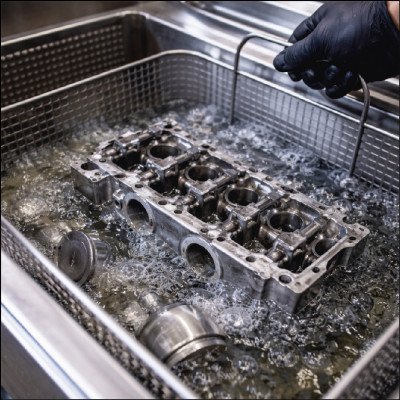 Lavagem Ultrassônica de Peças