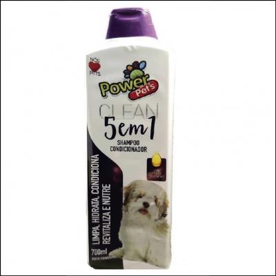Shampoo Power Pets Clean 5 em 1