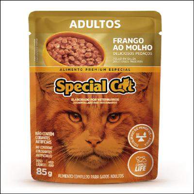 Sachê Special Cat Adultos Sabor Frango
