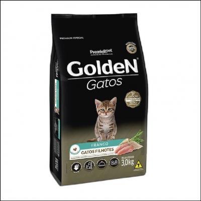 Ração Golden Gatos Sabor Frango Filhotes