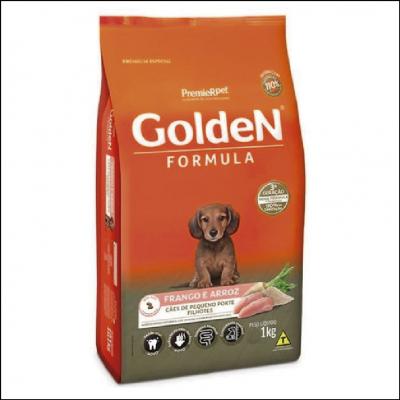 Ração Golden Formula Premium Especial Filhote Raças Pequenas Frango e Arroz