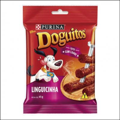 Petisco Purina Doguitos Linguicinha para Cães