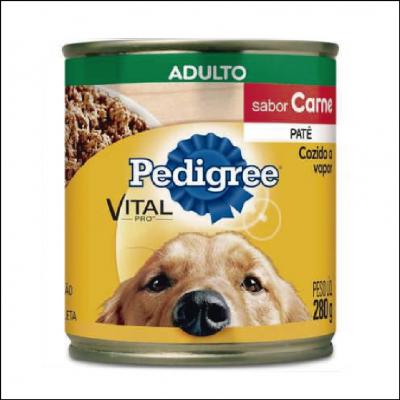 Pedigree Lata Patê de Carne para Cães Adultos