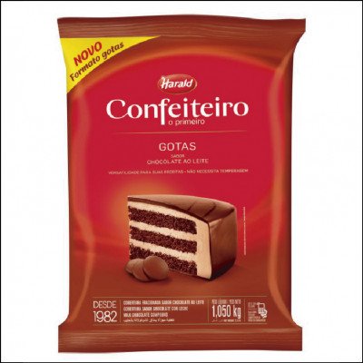 Chocolate Confeiteiro Gotas ao Leite